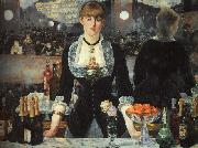 Edouard Manet The Bar at the Folies Bergere Spain oil painting artist